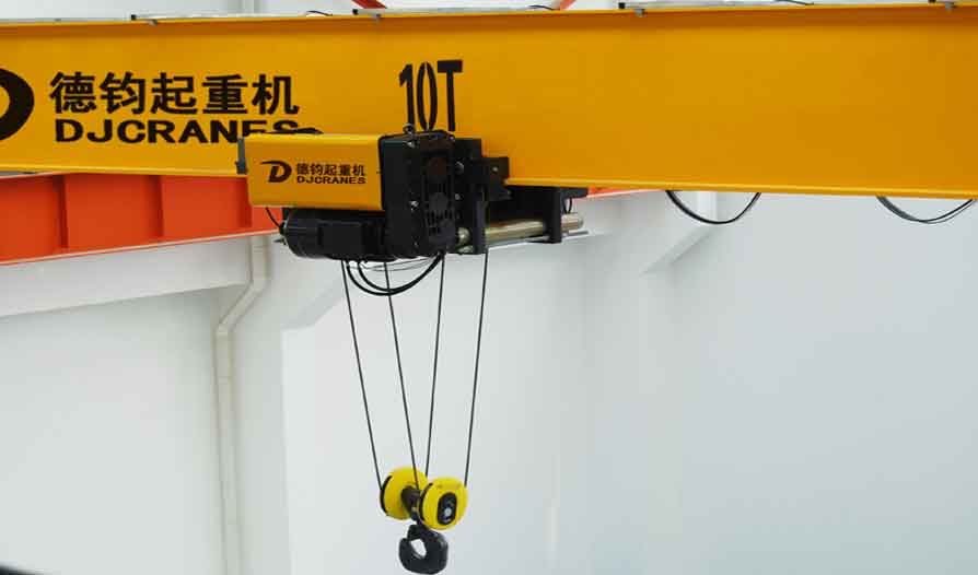 European type single girder overhead crane