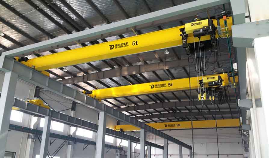 5 ton European type single girder overhead crane