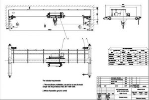 5 Ton Overhead Cranes: Single Girder & Double Girder 5 Ton Cranes-Henan ...