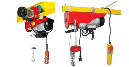 Mini rope hoist