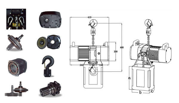 HGA8-stage-hoist-drawing